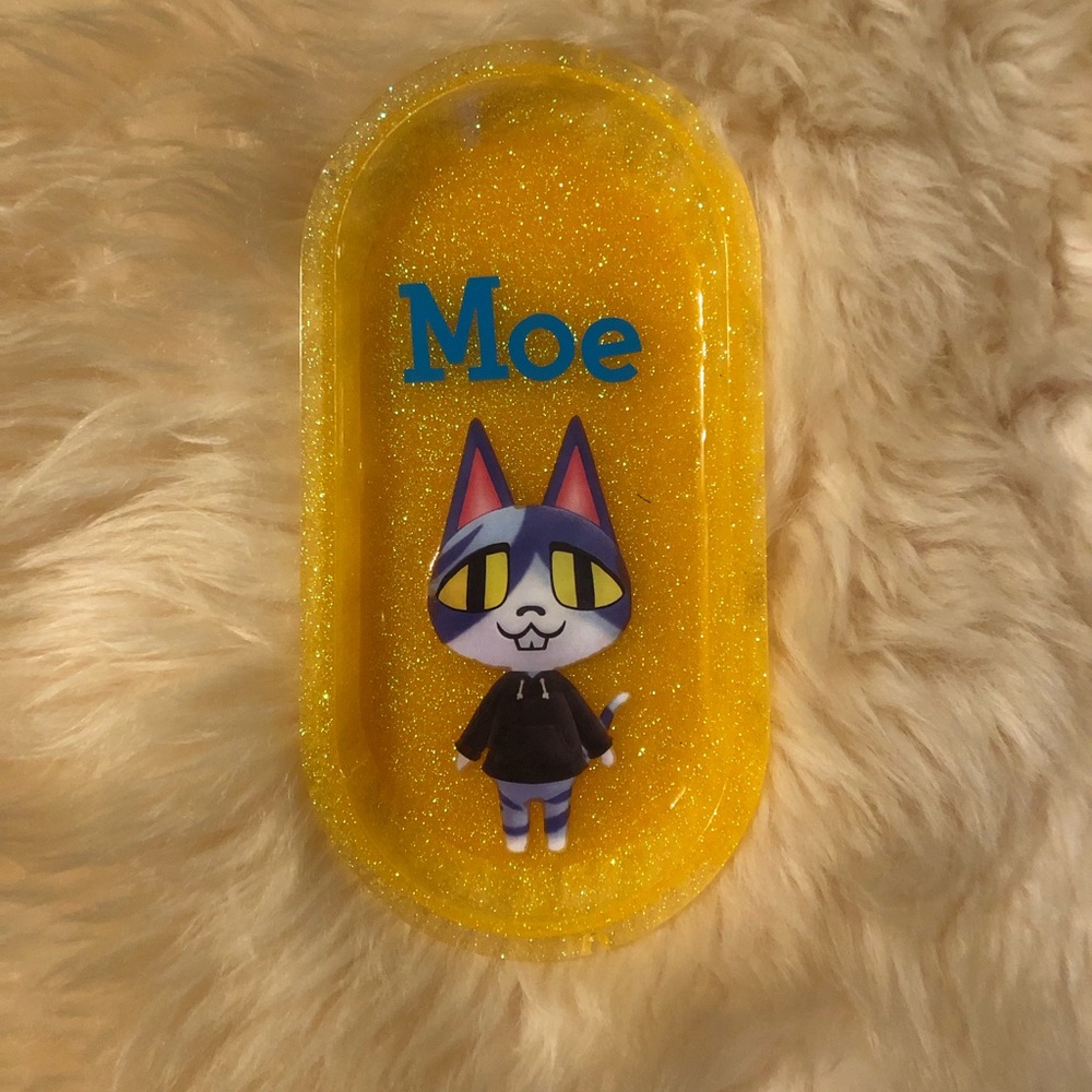 Animal crossing small resin trinket tray